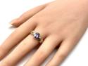 9ct Tanzanite & Diamond Ring