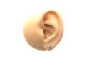 18ct Diamond Solitaire Stud Earrings