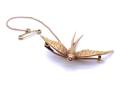 Swallow Bar Brooch