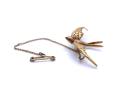 Swallow Bar Brooch