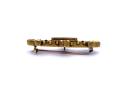 Diamond Bar Brooch