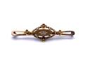 Diamond Solitaire Brooch