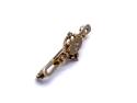 Diamond Solitaire Brooch