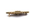 15ct Yellow Gold Diamond Brooch 1897