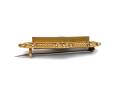 9ct Yellow Gold Diamond Brooch 1903