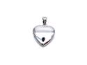 Silver Heart Shaped Locket