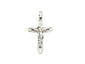 Silver Fancy Crucifix Pendant