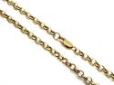 9ct Yellow Gold Belcher Chain 26 Inch