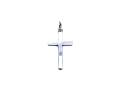 Silver Plain Cross