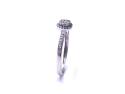 9ct White Gold Diamond Cluster Ring