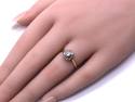 18ct Yellow Gold Diamond Cluster Ring