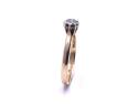 9ct Yellow Gold Diamond Cluster Ring