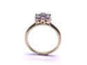 9ct Yellow Gold Diamond Cluster Ring