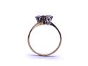 9ct Yellow Gold Diamond 2 Stone Ring