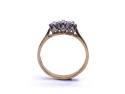 18ct Yellow Gold Diamond 3 Stone Ring