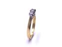 18ct Yellow Gold Diamond 3 Stone Ring
