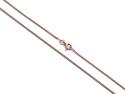 9ct Yellow Gold Fine Curb Chain 16 inch