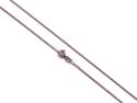 9ct Yellow Gold Fine Curb Chain 21 inch
