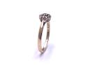 9ct Yellow Gold Diamond Cluster Ring