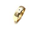 9ct Yellow Gold Wedding Ring 6mm