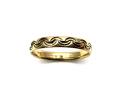 9ct Yellow Gold Patterned Wedding Ring