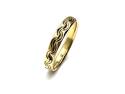 9ct Yellow Gold Patterned Wedding Ring