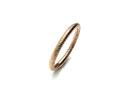 9ct Rose Gold Twisted Wedding Ring 2mm