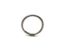9ct White Gold Twisted Wedding Ring 2mm