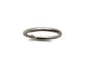 9ct White Gold Twisted Wedding Ring 2mm