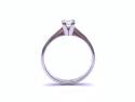18ct White Gold Diamond Solitaire Ring