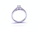18ct White Gold Diamond Solitaire Ring