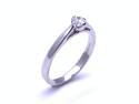 18ct White Gold Diamond Solitaire Ring