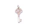 9ct Yellow Gold '18 ' Key Pendant