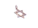 9ct Yellow Gold Star Of David Pendant