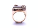 Pomellato Tigers Eye & Diamond Ring