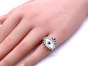 18ct L'Atelier Nawbar Queen Eye Ring