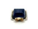 18ct Jade Jagger Sapphire&Diamond Ring