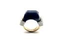 18ct Jade Jagger Sapphire&Diamond Ring