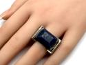 18ct Jade Jagger Sapphire&Diamond Ring