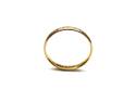 22ct Yellow Gold Patterned Wedding Ring