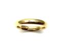 18ct Yellow Gold Plain Wedding Ring 3mm