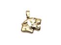 9ct Yellow Gold Panther Pendant