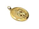 9ct Yellow Gold St. Christopher Pendant
