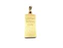 9ct Yellow Gold Ingot Pendant