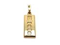 9ct Yellow Gold Ingot Pendant