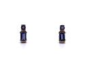9ct Yellow Gold Iolite Stud Earrings