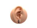 9ct Yellow Gold Iolite Stud Earrings