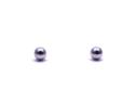 9ct White Gold Ball Stud Earrings 7mm