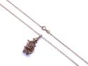 9ct CZ Clown Pendant & Chain