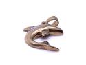 9ct Yellow Gold Diamond Dolphin Pendant